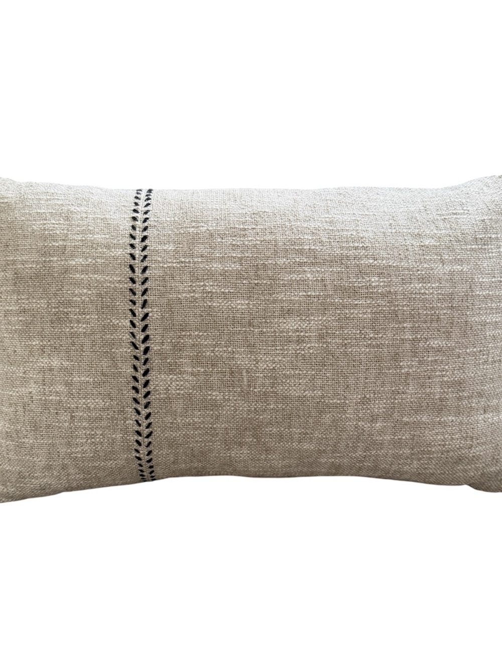 Threshold Decorative Accent Pillow Beige/ Cotton/Linen 14 x 24 Simply Neutral
